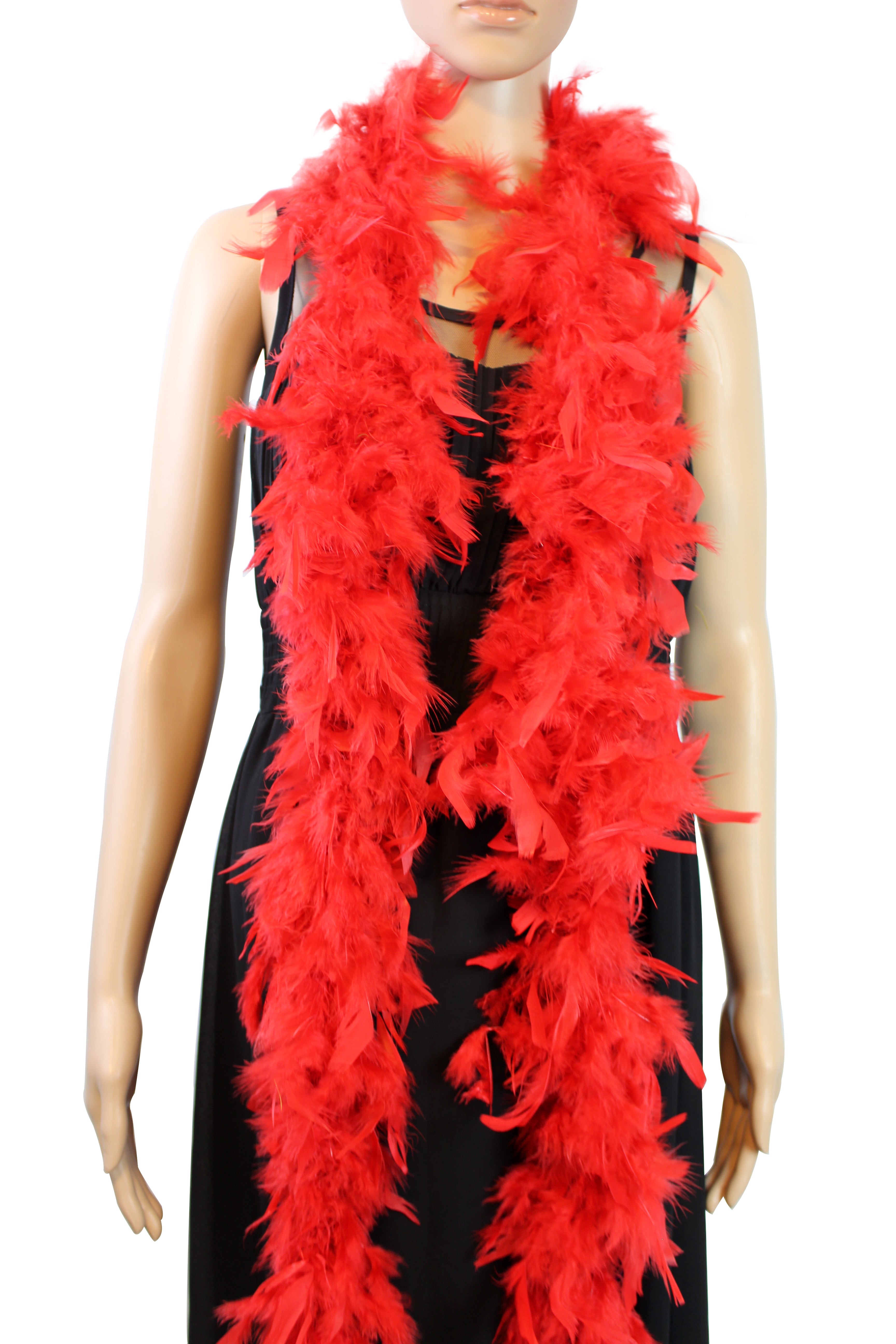 40 GRAM Chandelle Feather Boa: 2-Yard Party Costume Decoration