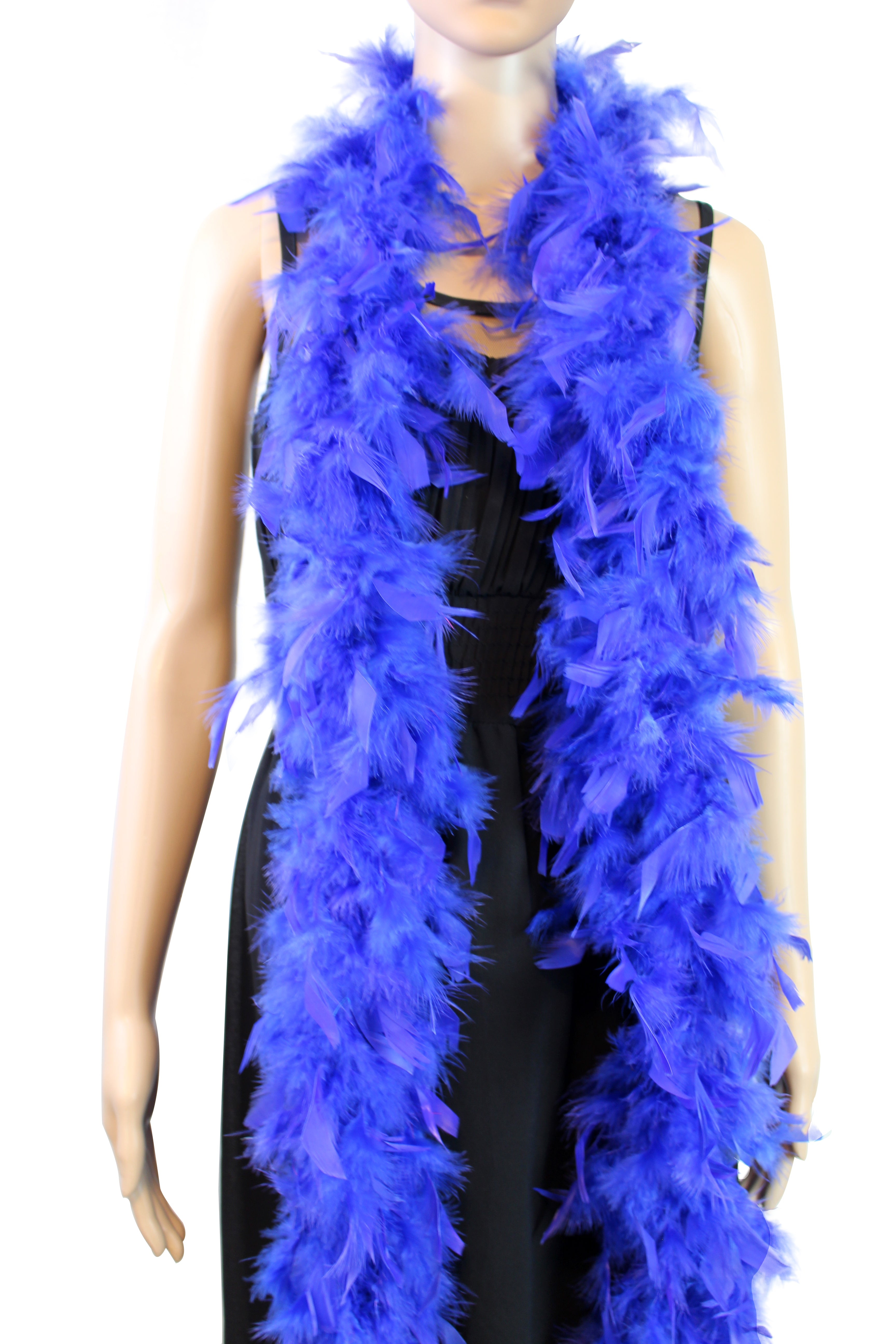 40 GRAM Chandelle Feather Boa: 2-Yard Party Costume Decoration