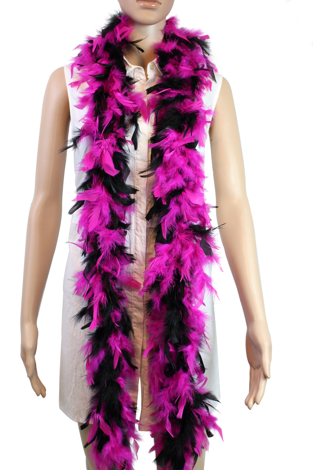40 GRAM Chandelle Feather Boa: 2-Yard Party Costume Decoration