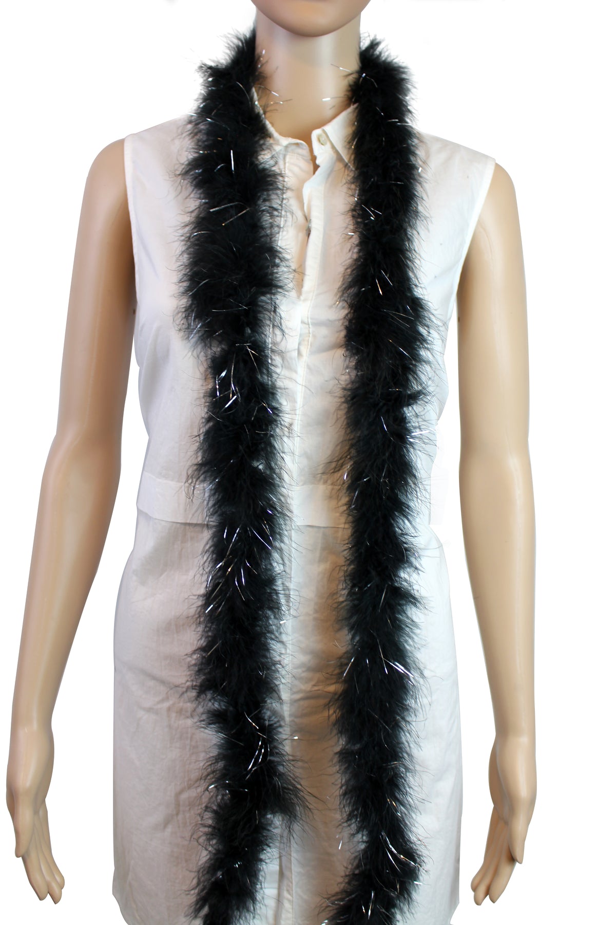 22 Gram Marabou Feather Boa: 2-Yard Crafting Costume Trim