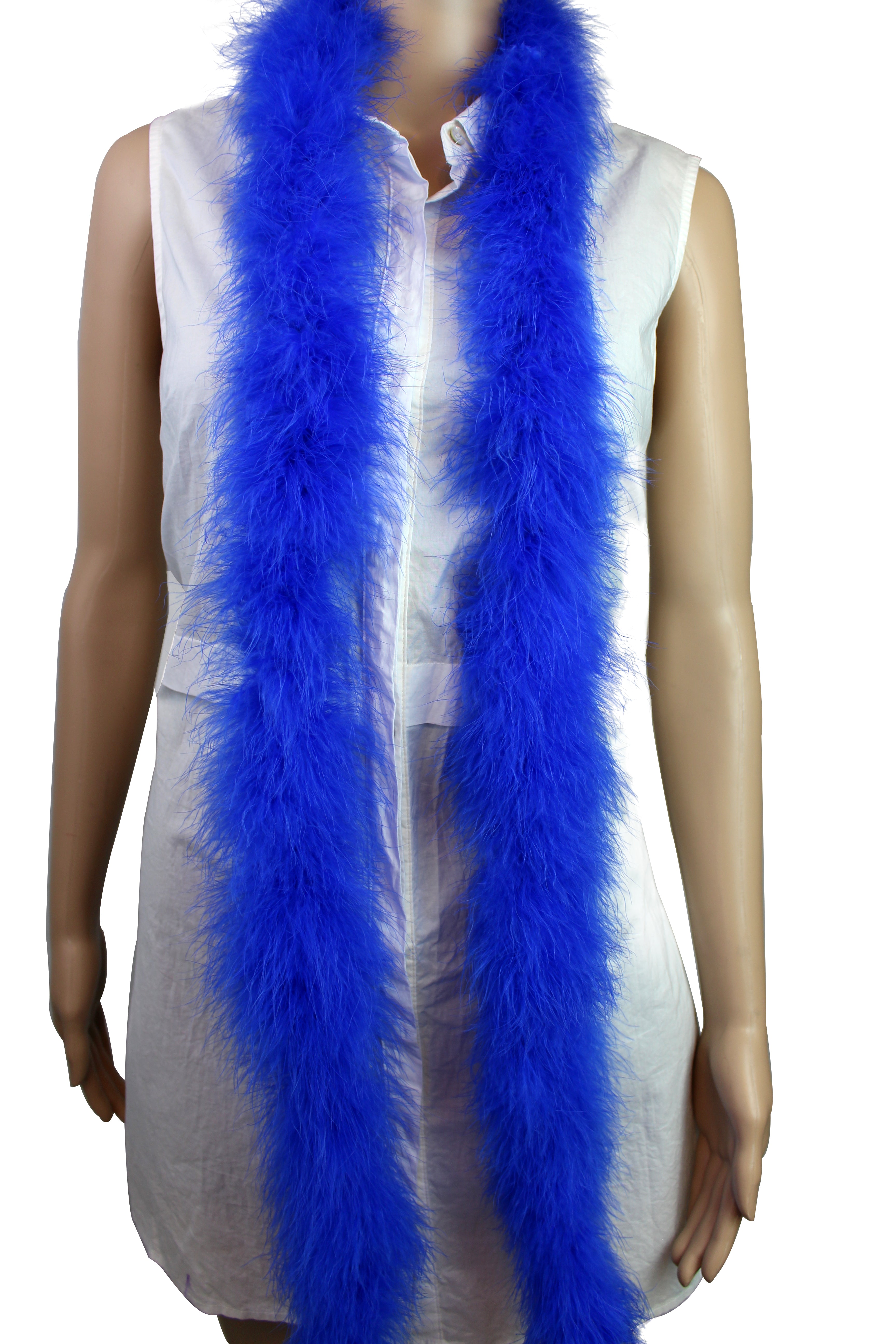 30 Gram Marabou Feather Boa: 2-Yard Crafting Costume Trim