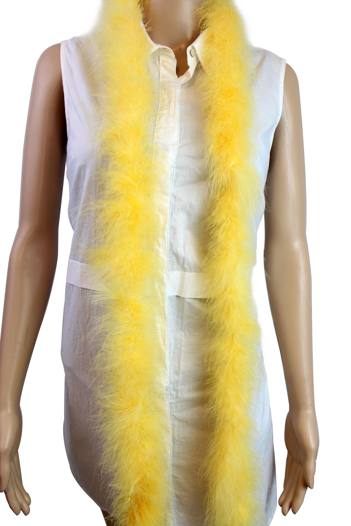 22 Gram Marabou Feather Boa: 2-Yard Crafting Costume Trim