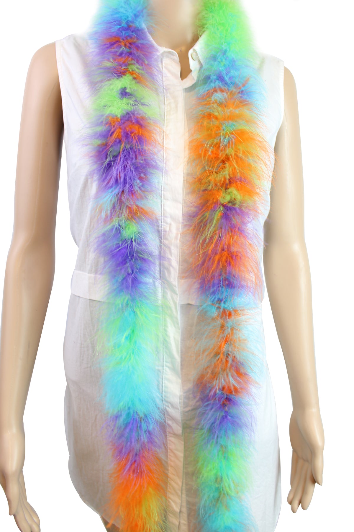 22 Gram Marabou Feather Boa: 2-Yard Crafting Costume Trim