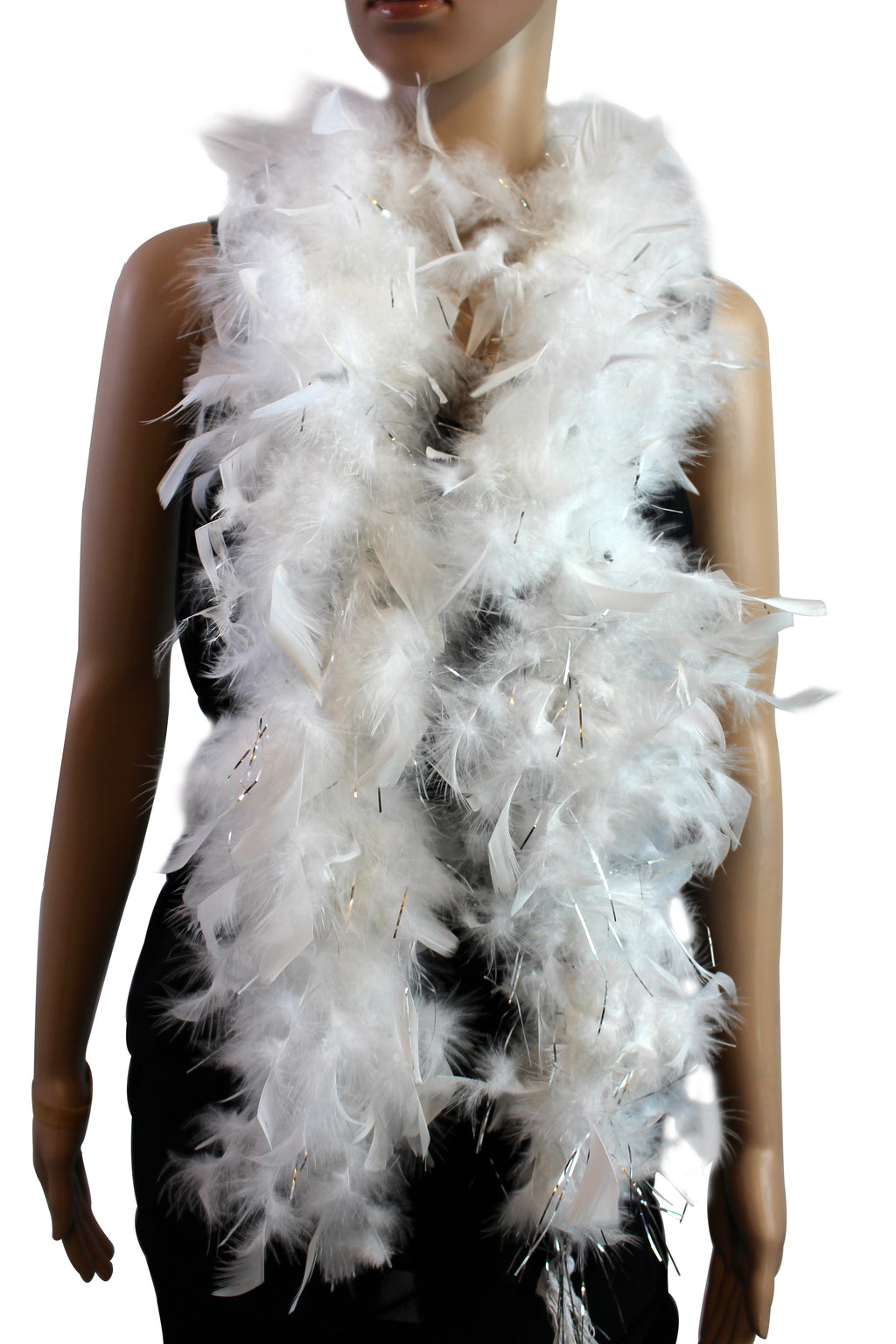 40 GRAM Chandelle Feather Boa: 2-Yard Party Costume Decoration