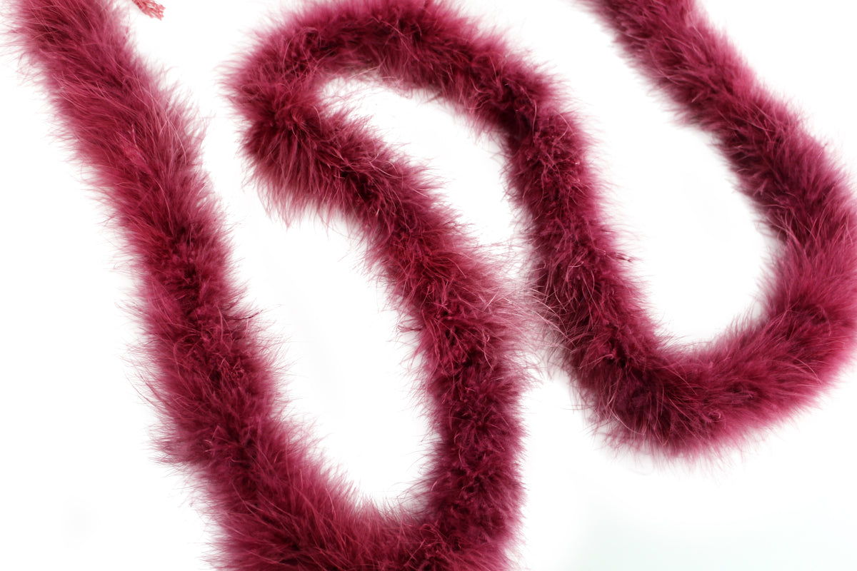 22 Gram Marabou Feather Boa: 2-Yard Crafting Costume Trim