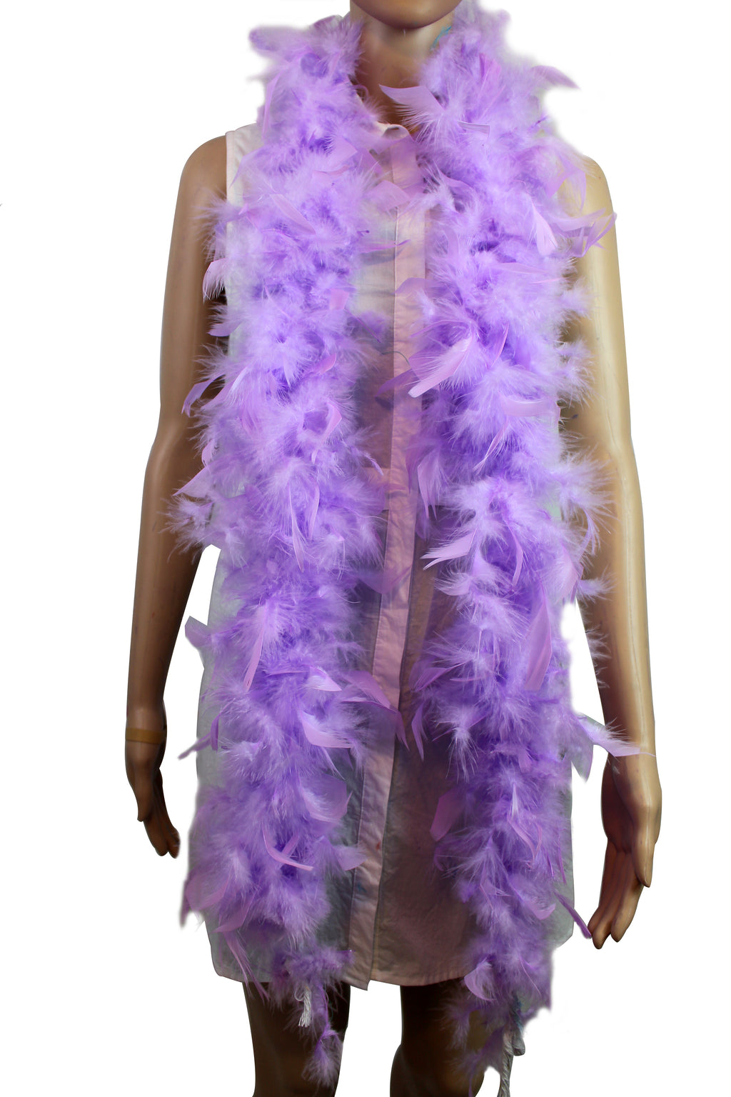 40 GRAM Chandelle Feather Boa: 2-Yard Party Costume Decoration