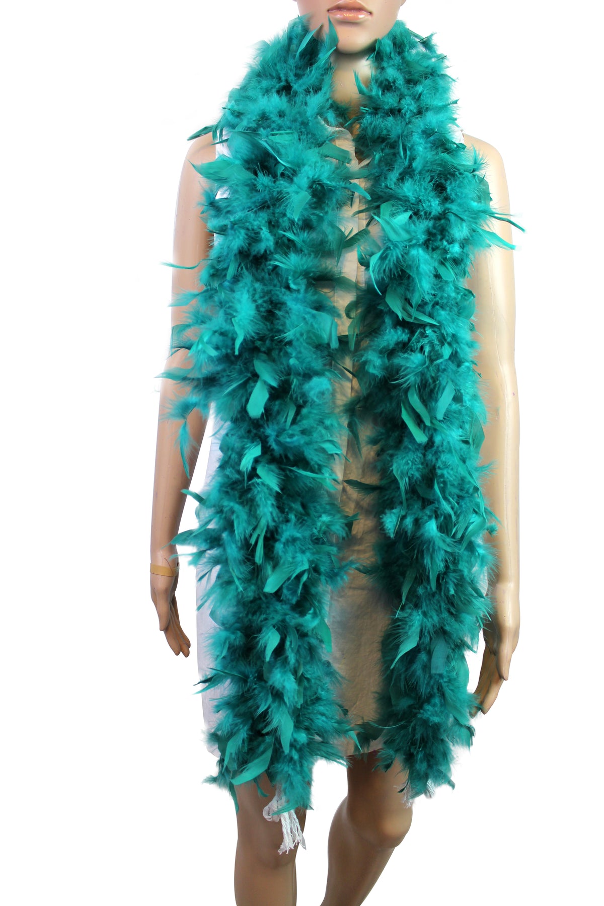 80 gram Chandelle Feather Boa: 2-Yard Handmade Trim for Party, Costume