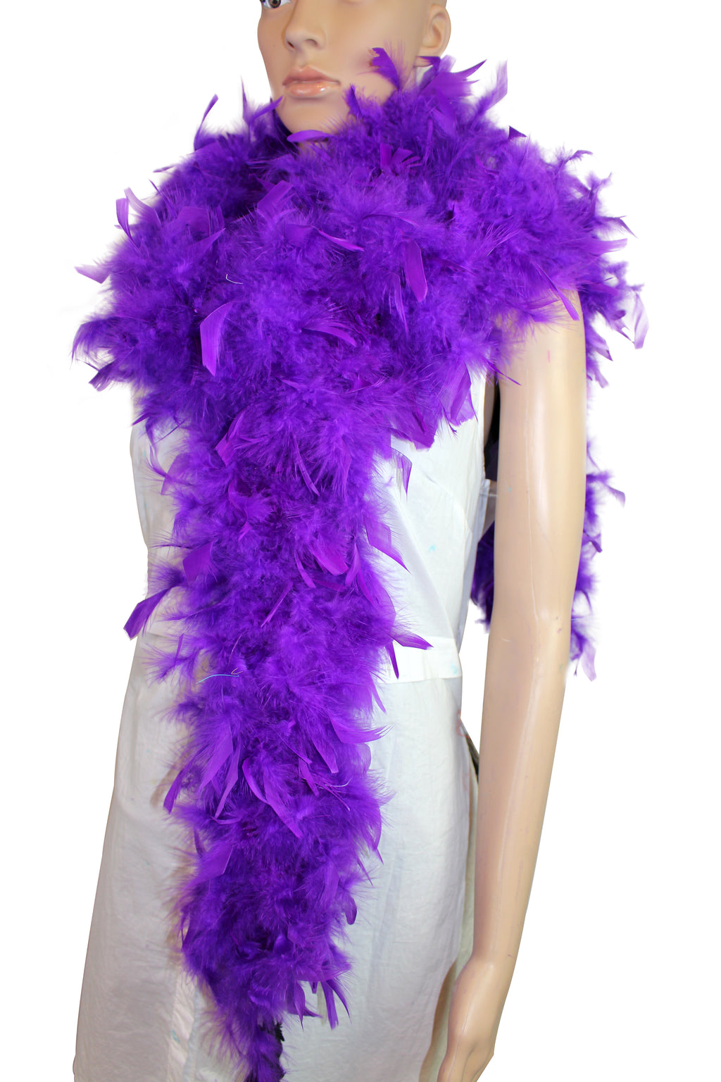 100 Gram Chandelle Feather Boa, 2 Yard Long-Great for Party, Wedding, Costume