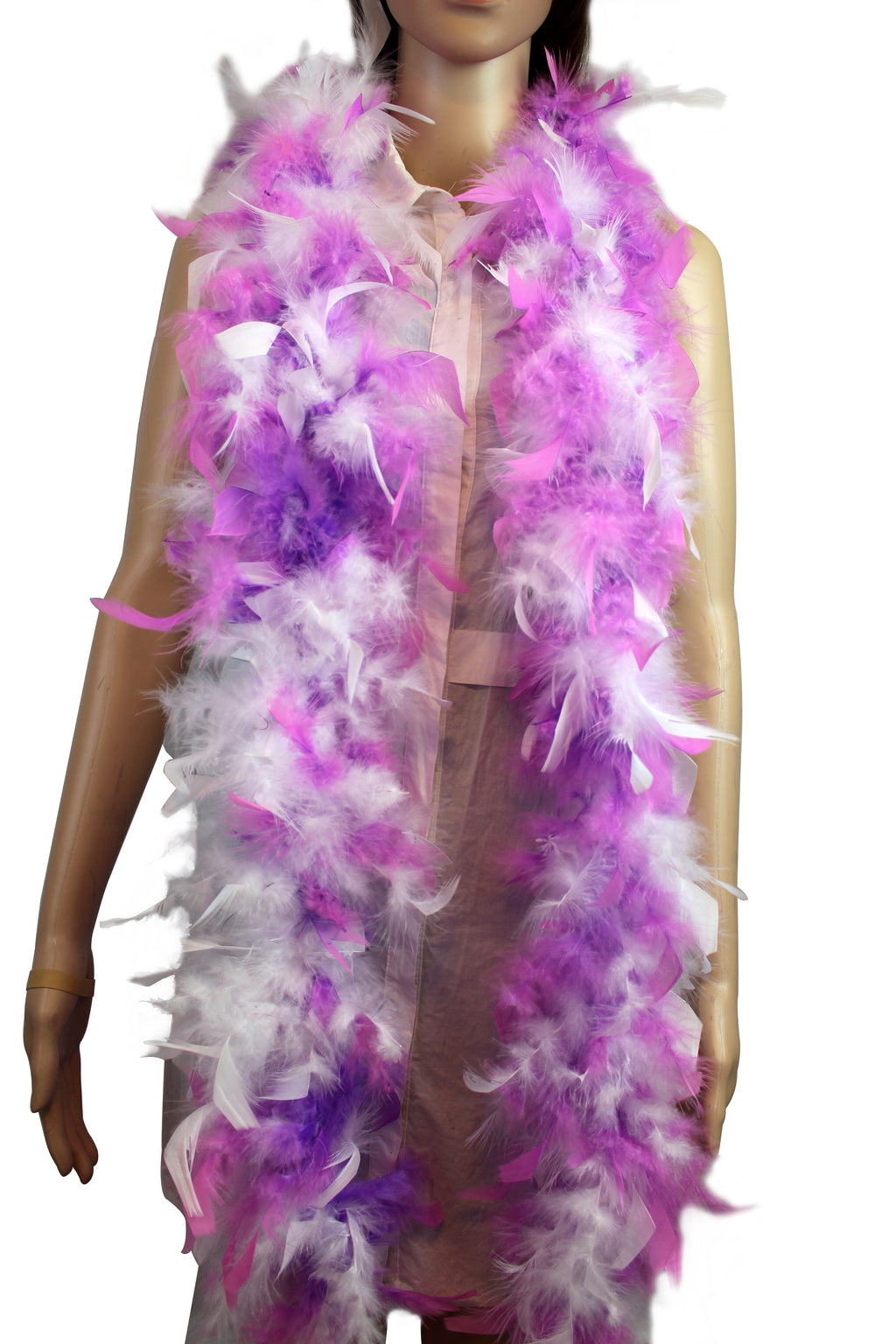 40 GRAM Chandelle Feather Boa: 2-Yard Party Costume Decoration