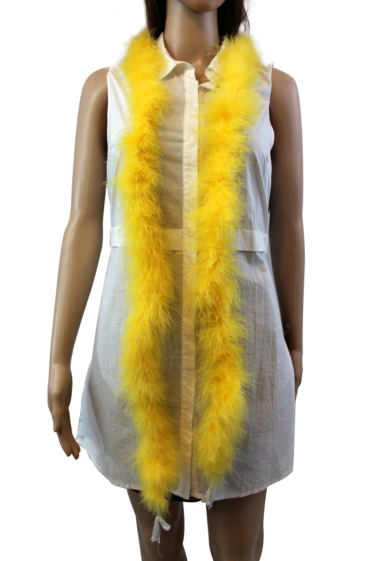22 Gram Marabou Feather Boa: 2-Yard Crafting Costume Trim