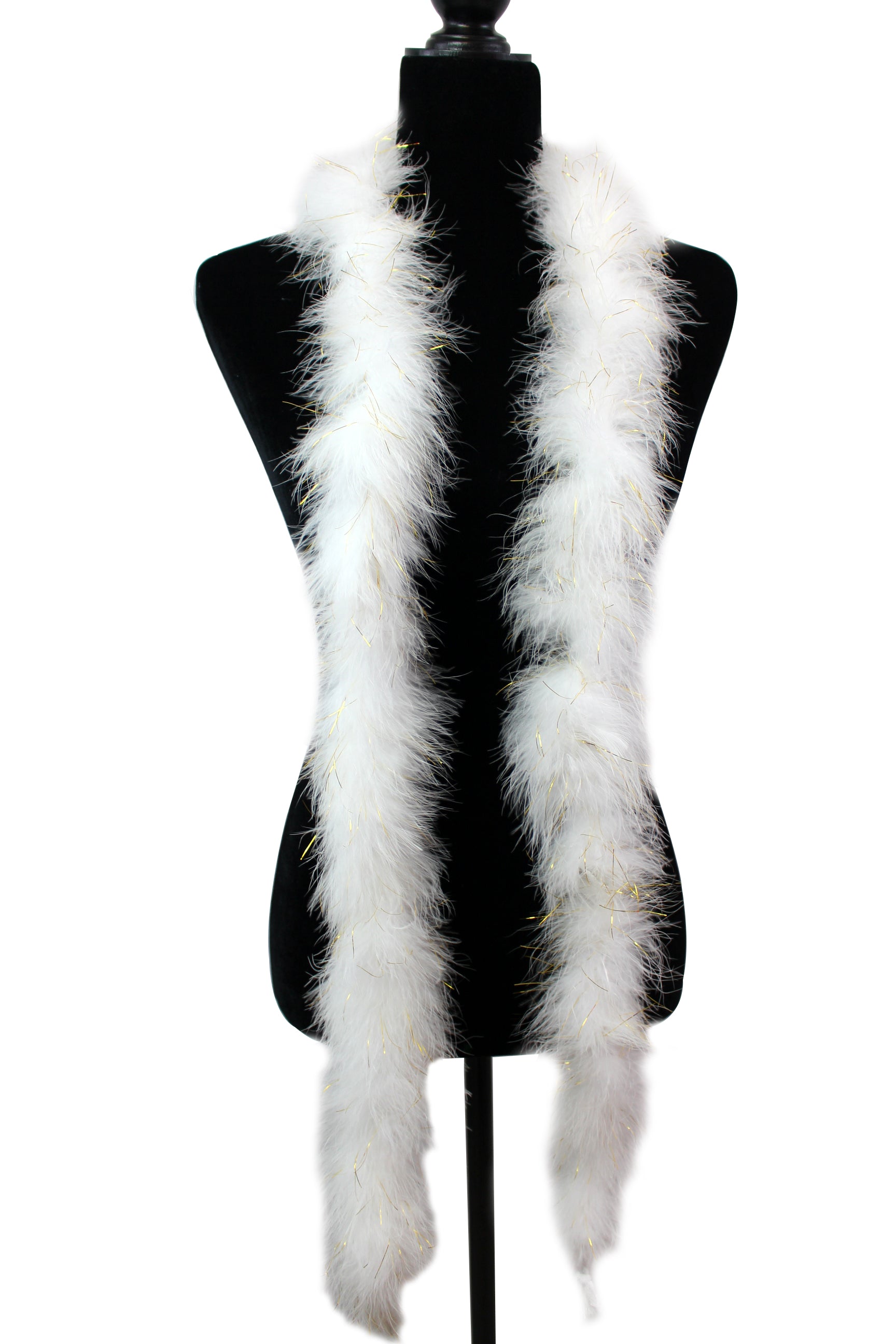 30 Gram Marabou Feather Boa: 2-Yard Crafting Costume Trim