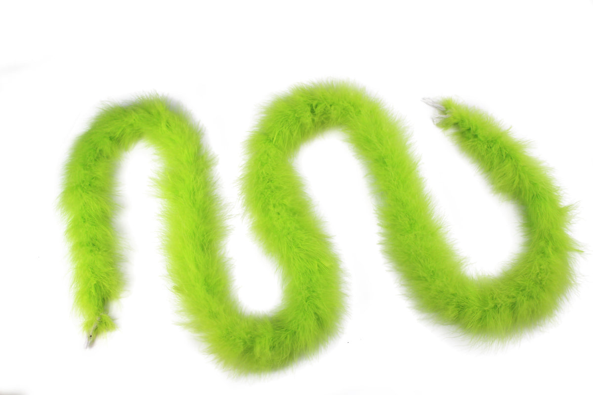22 Gram Marabou Feather Boa: 2-Yard Crafting Costume Trim