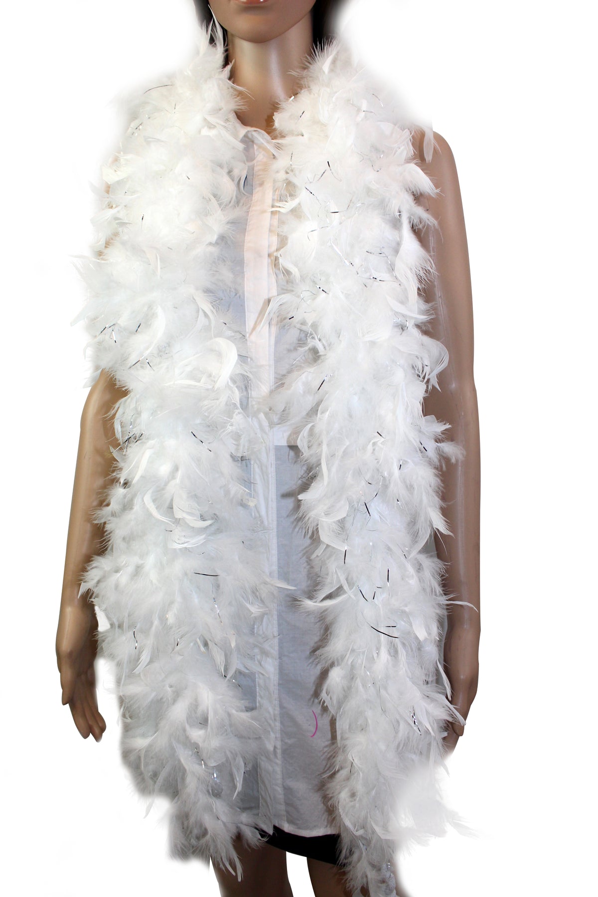 60 gram  Chandelle Feather Boa: 2-Yard Party Costume Decoration