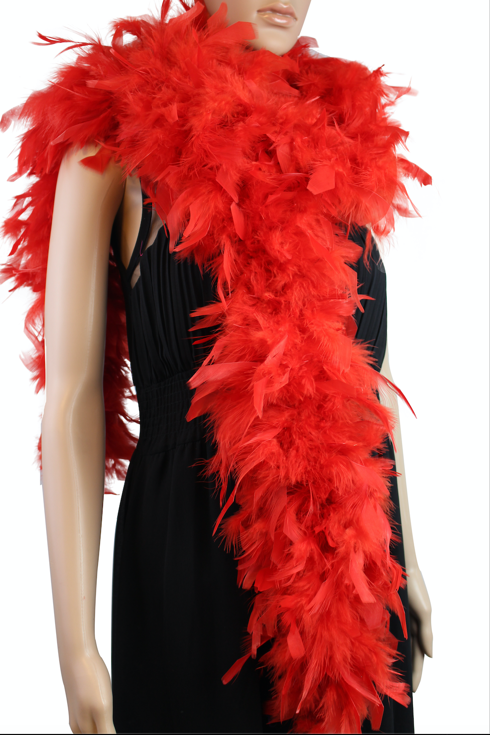 80 gram Chandelle Feather Boa: 2-Yard Handmade Trim for Party, Costume
