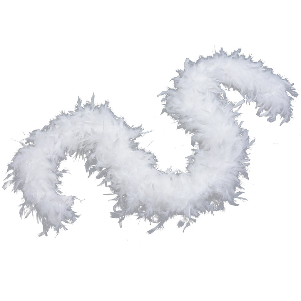 100 Gram Chandelle Feather Boa, 2 Yard Long-Great for Party, Wedding, Costume