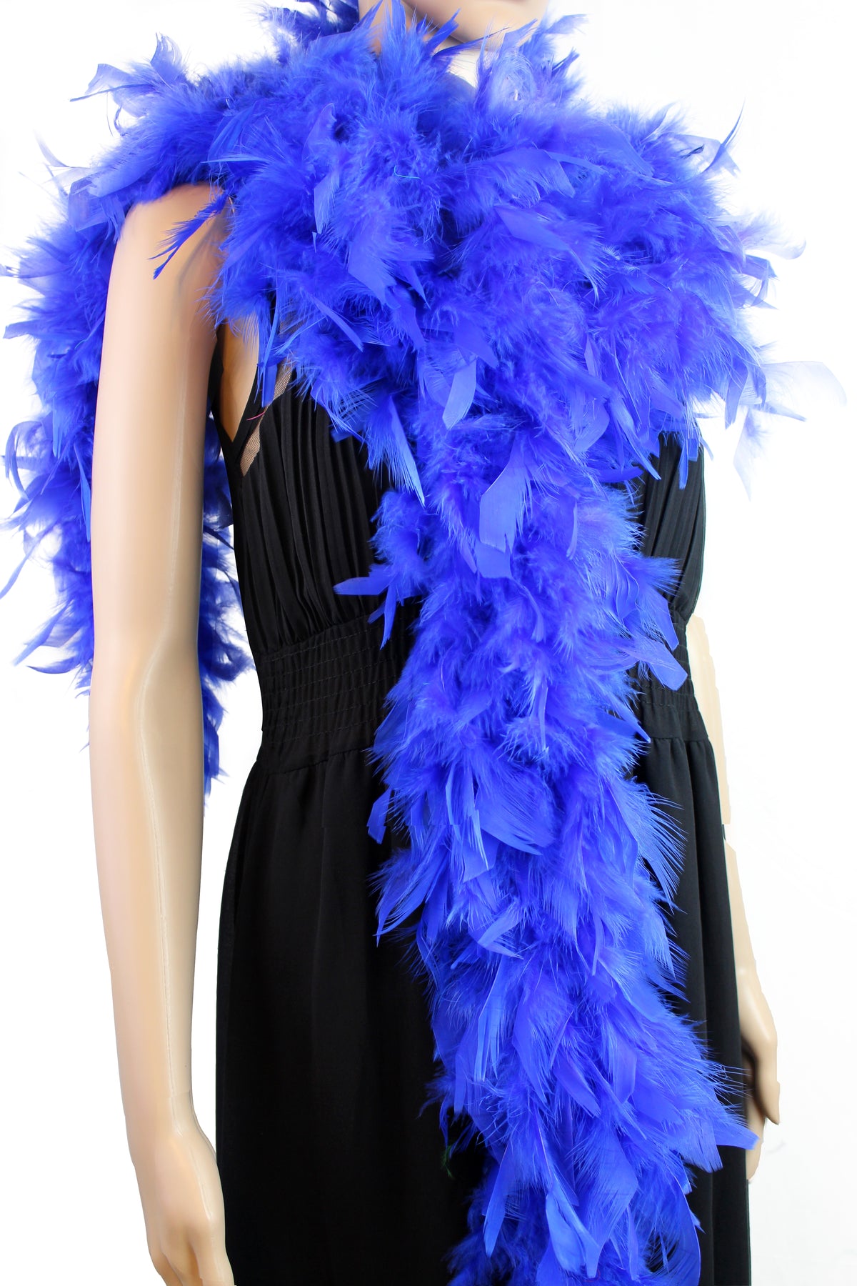 80 gram Chandelle Feather Boa: 2-Yard Handmade Trim for Party, Costume