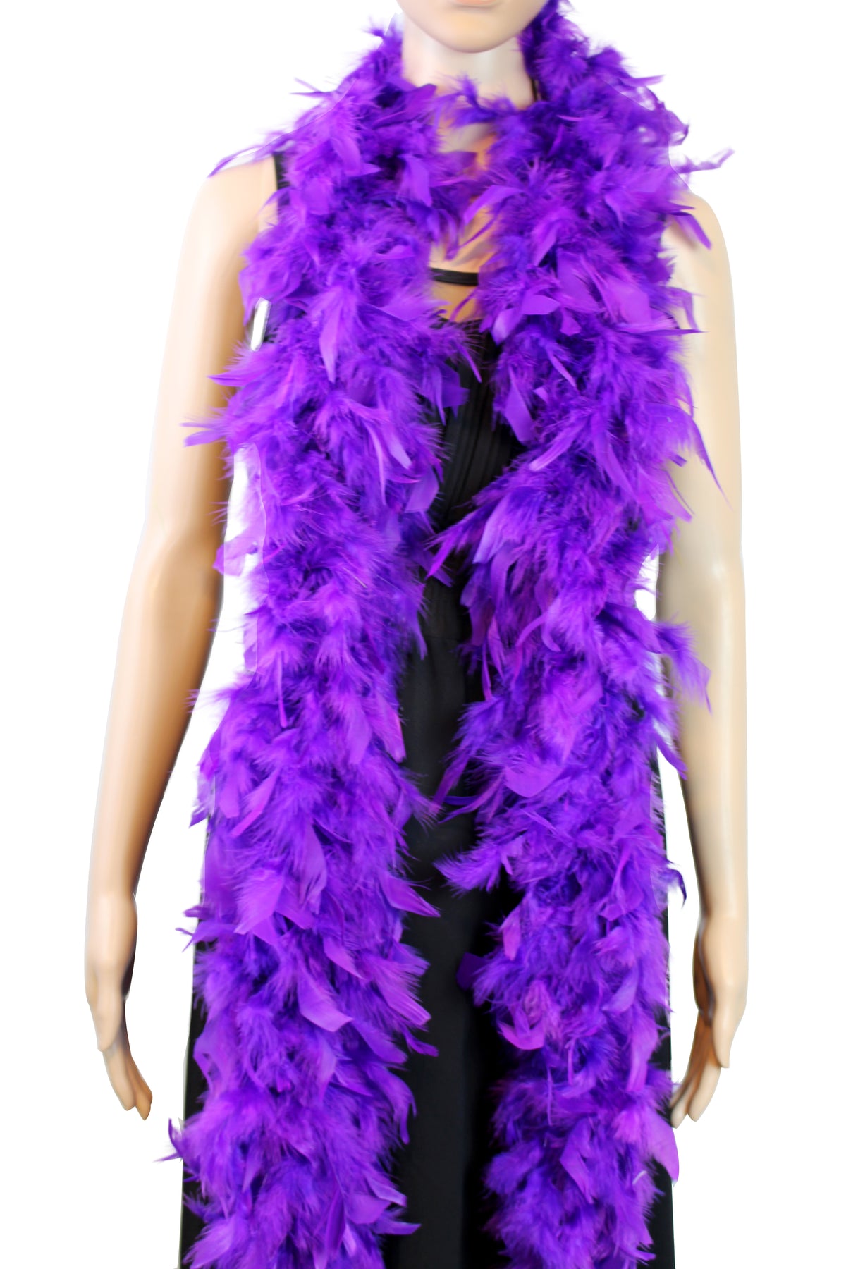 60 gram  Chandelle Feather Boa: 2-Yard Party Costume Decoration