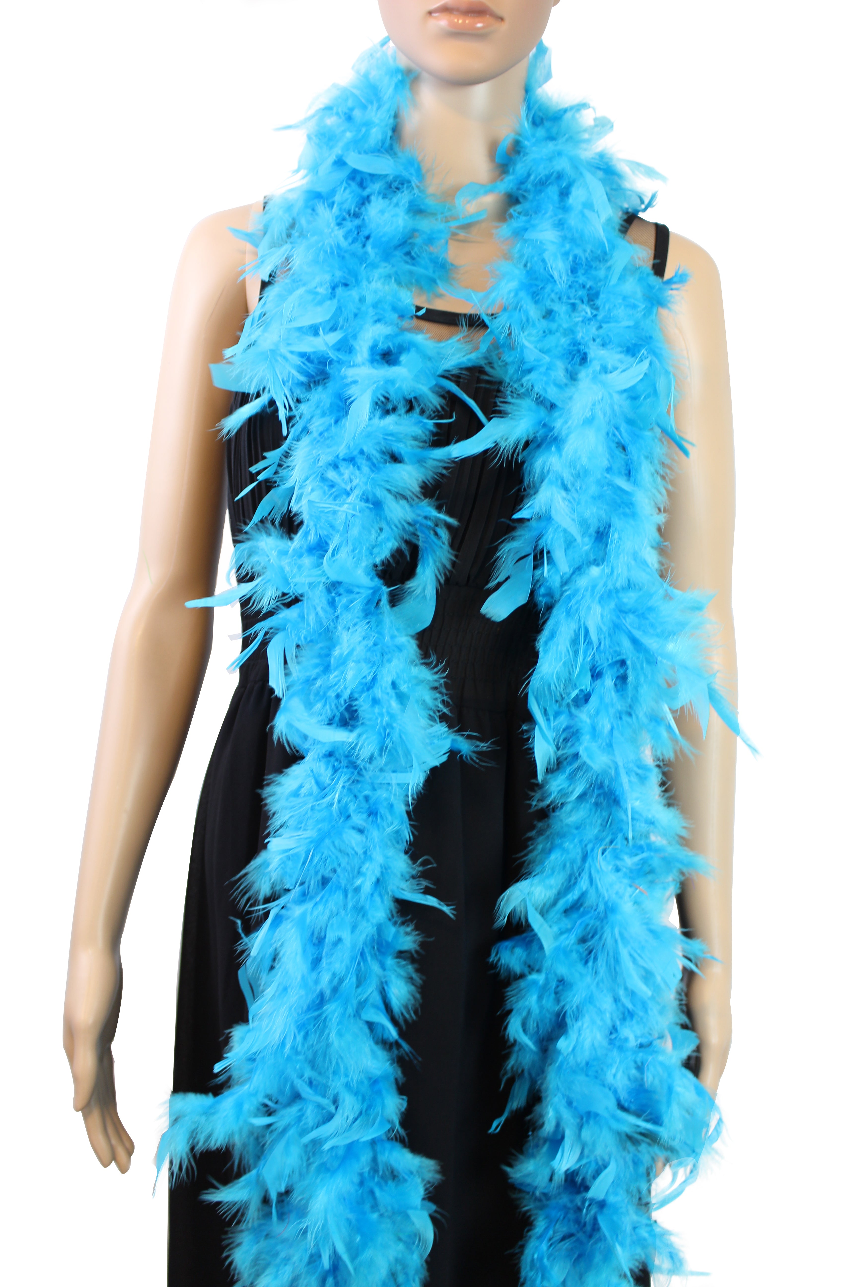 40 GRAM Chandelle Feather Boa: 2-Yard Party Costume Decoration