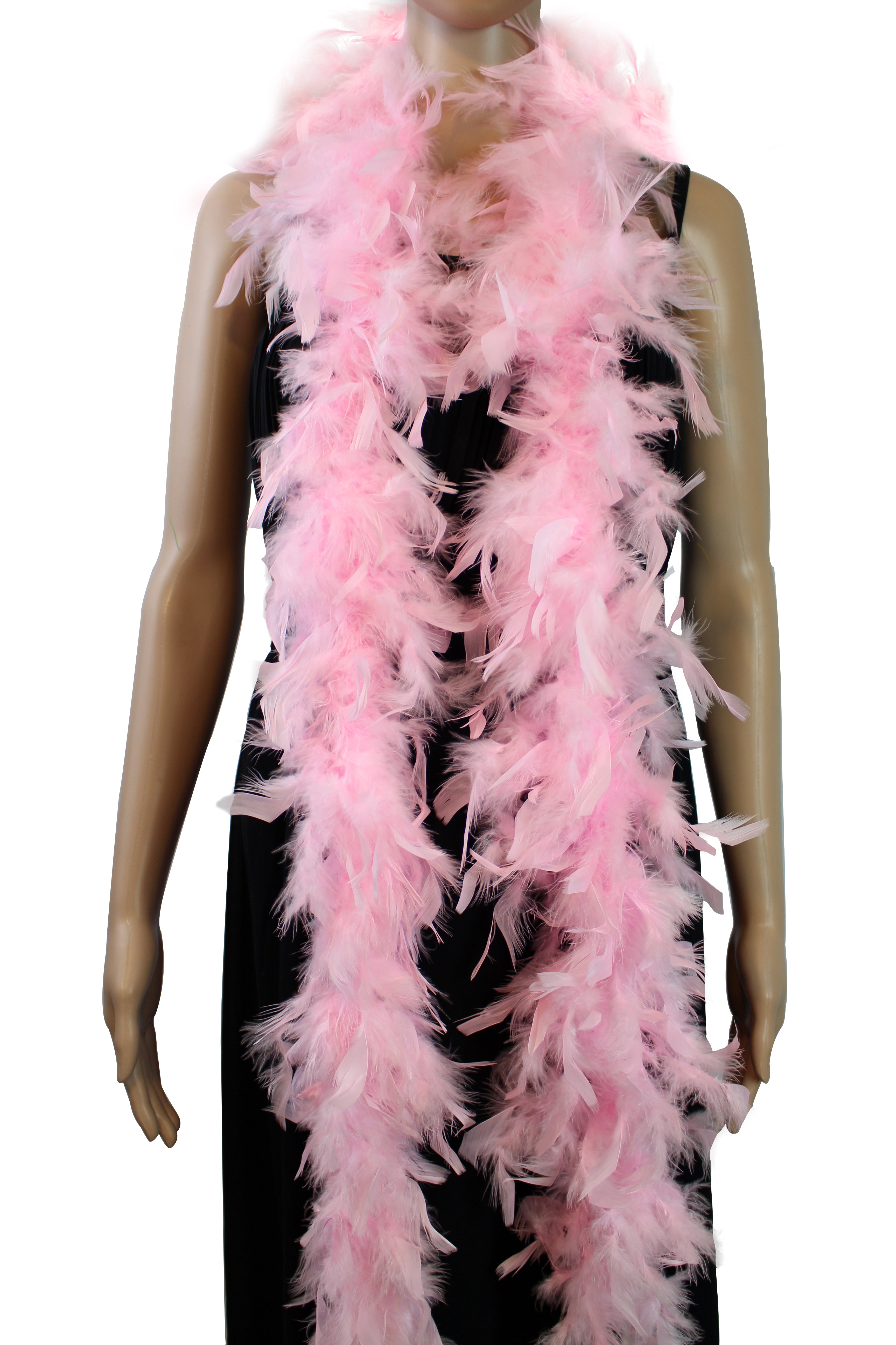 40 GRAM Chandelle Feather Boa: 2-Yard Party Costume Decoration