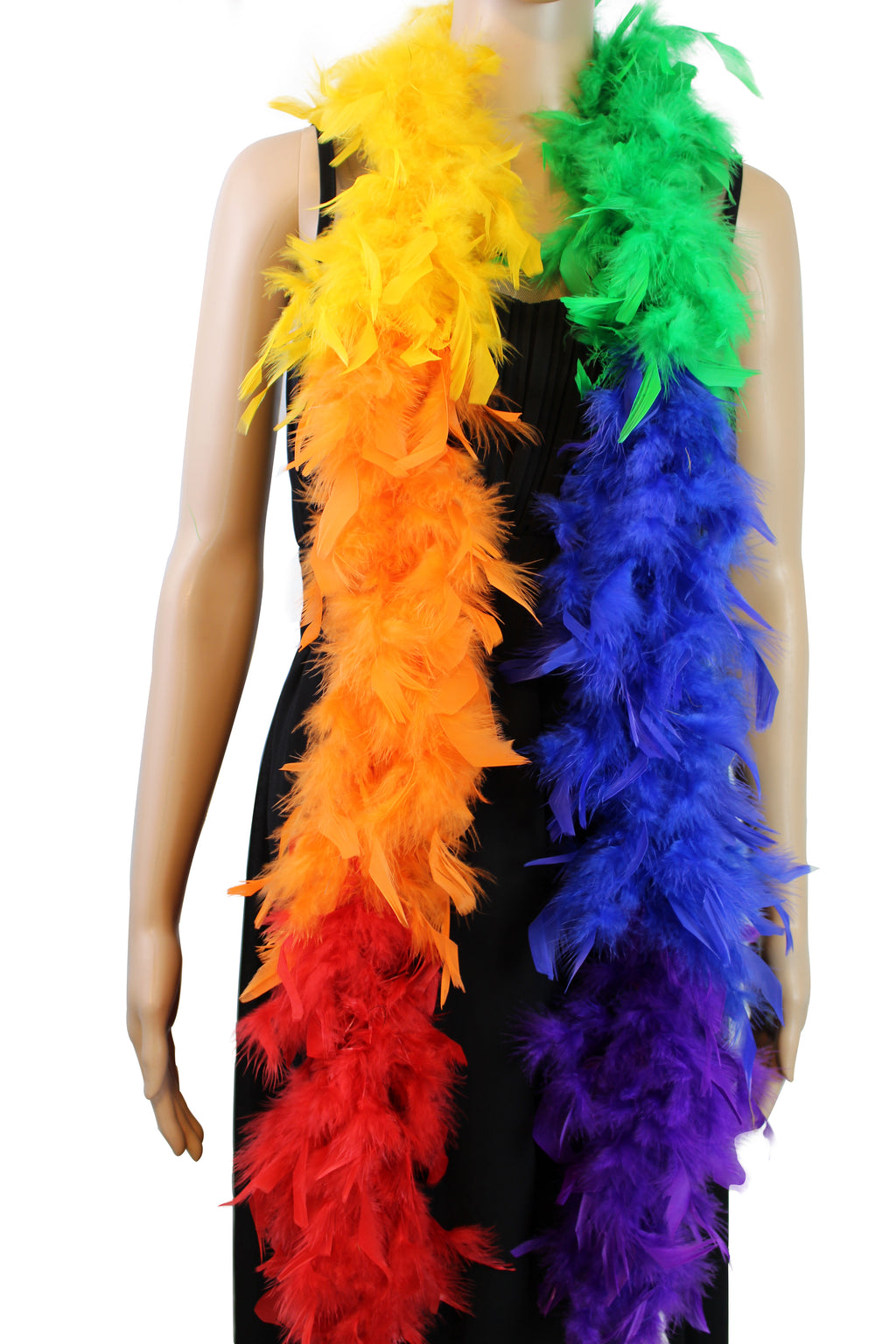 40 GRAM Chandelle Feather Boa: 2-Yard Party Costume Decoration